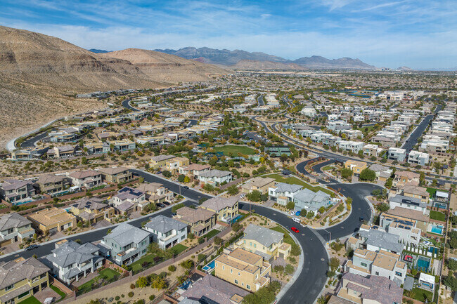 Summerlin, a master-planned community in las vegas